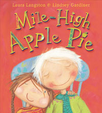 a photo of apple pie book.